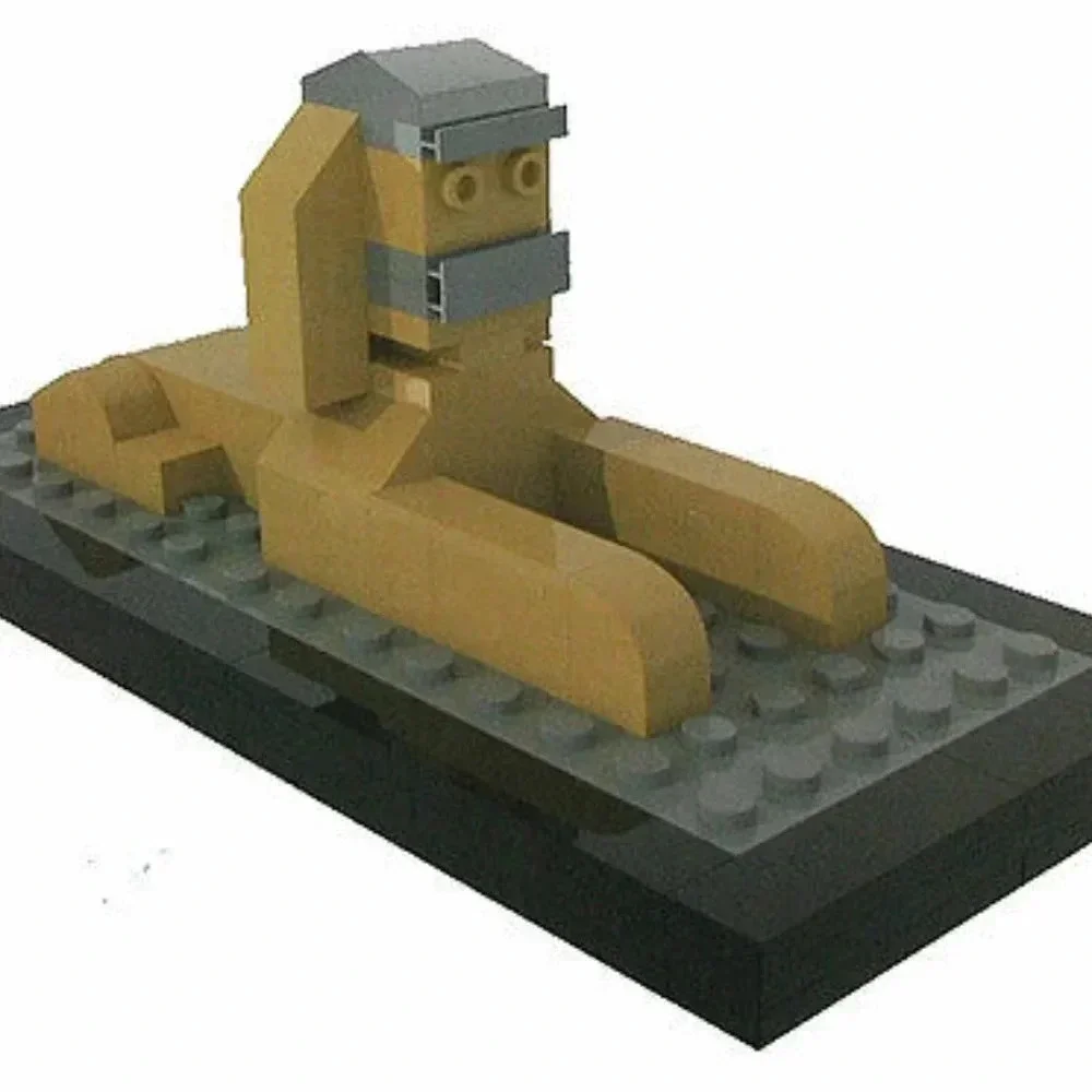 BLOKKO Ancient Sphinx 145pcs Building Blocks + Compatible with other Blocks